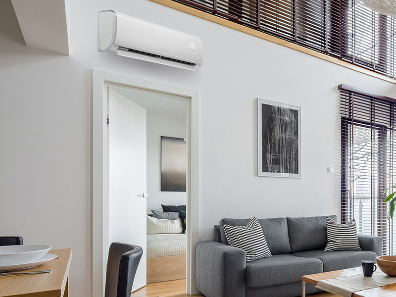Soggiorno con climatizzatore